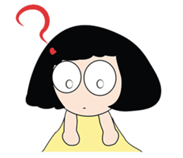 Yellow Couple sticker #8450974