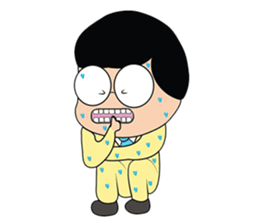 Yellow Couple sticker #8450976