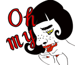 ugly of takanenohana sticker #8451381