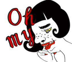 ugly of takanenohana sticker #8451381