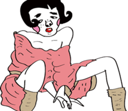 ugly of takanenohana sticker #8451390