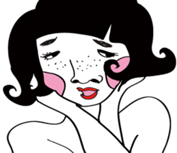 ugly of takanenohana sticker #8451394