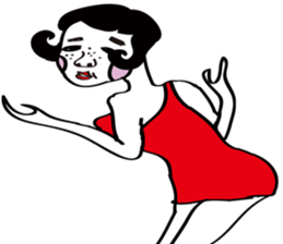 ugly of takanenohana sticker #8451395