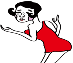 ugly of takanenohana sticker #8451395