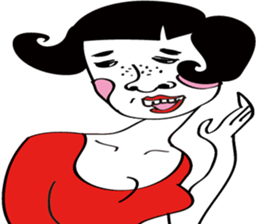 ugly of takanenohana sticker #8451399