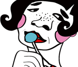 ugly of takanenohana sticker #8451407