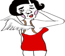 ugly of takanenohana sticker #8451409