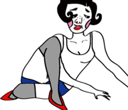 ugly of takanenohana sticker #8451411