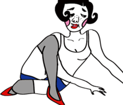 ugly of takanenohana sticker #8451411