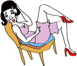 ugly of takanenohana sticker #8451412