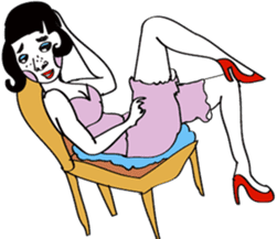 ugly of takanenohana sticker #8451412