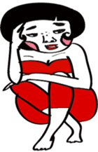 ugly of takanenohana sticker #8451414