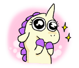 The Noisy Unicorn sticker #8451484