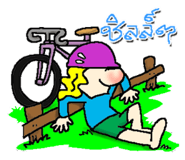fun bike life sticker #8451584
