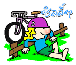 fun bike life sticker #8451584
