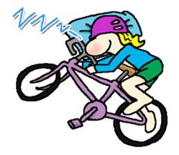 fun bike life sticker #8451602