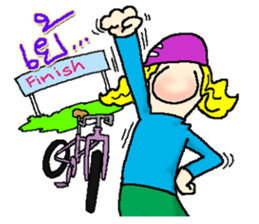 fun bike life sticker #8451605