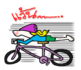 fun bike life sticker #8451613