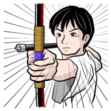 Kyudo Fighters 1 sticker #8452065