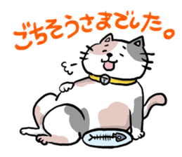 Heartwarming cute jw cat sticker #8452200
