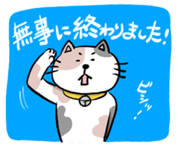 Heartwarming cute jw cat sticker #8452204
