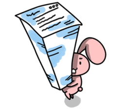 Rabbit Osamu sticker #8453917