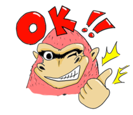 Gorio Mr. Gorilla English ver sticker #8454244