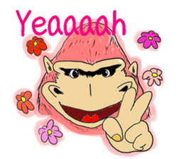Gorio Mr. Gorilla English ver sticker #8454249