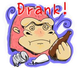 Gorio Mr. Gorilla English ver sticker #8454250