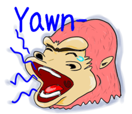 Gorio Mr. Gorilla English ver sticker #8454254