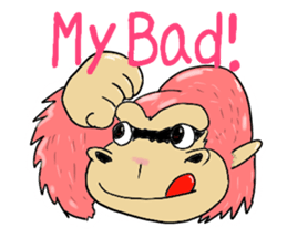 Gorio Mr. Gorilla English ver sticker #8454258