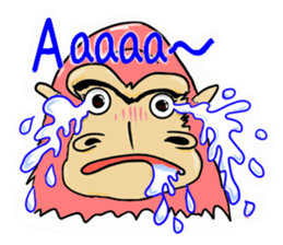 Gorio Mr. Gorilla English ver sticker #8454260