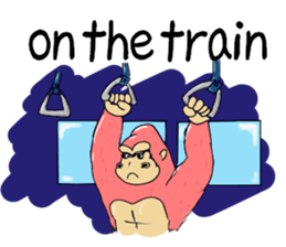 Gorio Mr. Gorilla English ver sticker #8454267