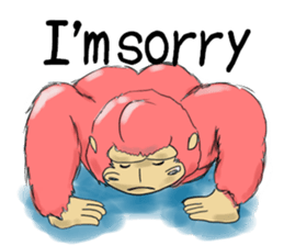 Gorio Mr. Gorilla English ver sticker #8454271