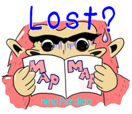 Gorio Mr. Gorilla English ver sticker #8454276
