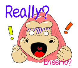 Gorio Mr. Gorilla English ver sticker #8454277
