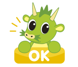 Saitama city character "Tsunaga-Ryu Nu" sticker #8454306