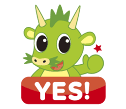 Saitama city character "Tsunaga-Ryu Nu" sticker #8454310