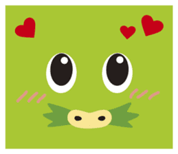 Saitama city character "Tsunaga-Ryu Nu" sticker #8454342