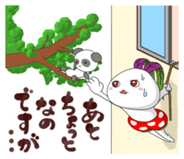 Kinjisou Rabbit Kekke chan sticker #8454503