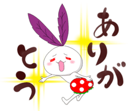 Kinjisou Rabbit Kekke chan sticker #8454516