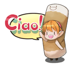 Chikuwa-chan sticker #8454562