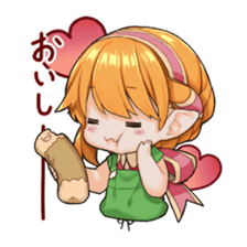 Chikuwa-chan sticker #8454577
