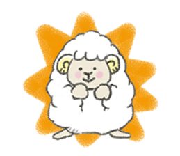 My Little Sheep sticker #8455130