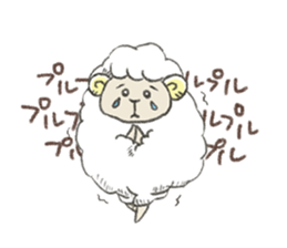 My Little Sheep sticker #8455143