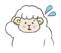 My Little Sheep sticker #8455156