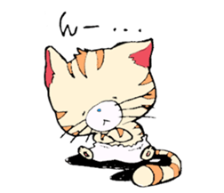 Baby Animal Dolls sticker #8455308