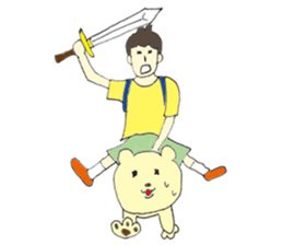 Konnichiwa kyomo ii otenki de sticker #8456064