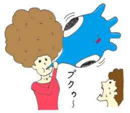 Konnichiwa kyomo ii otenki de sticker #8456068