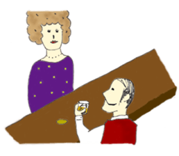 Konnichiwa kyomo ii otenki de sticker #8456071